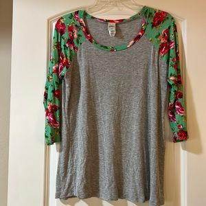 3/4 Sleeve Women’s Soft Baseball Top